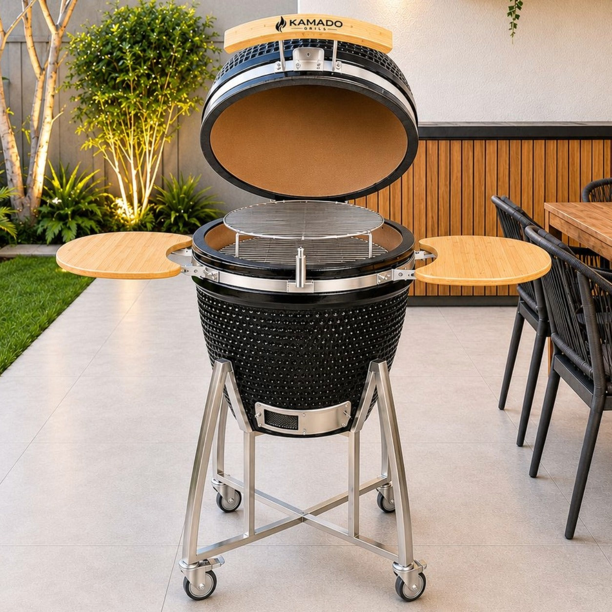 Grelha expansora para Kamado Pequena 16" e Média 18"