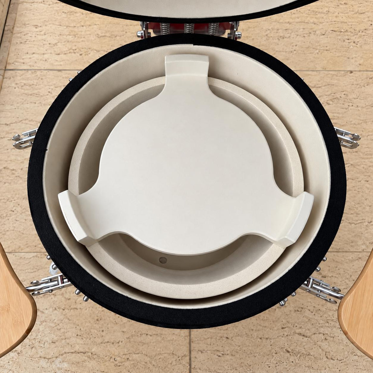 Defletor cerâmico para cozimento para Kamado Pequena 16"