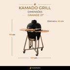 Churrasqueira Kamado Grande 21"