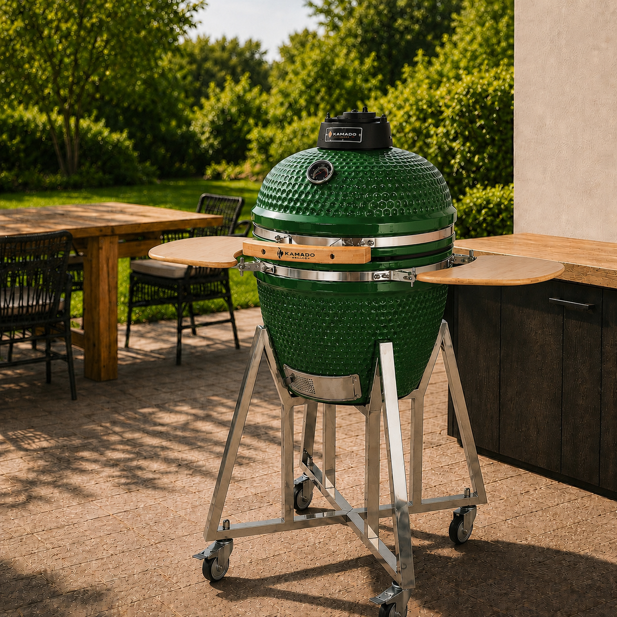 Churrasqueira Kamado Grill Grande Verde