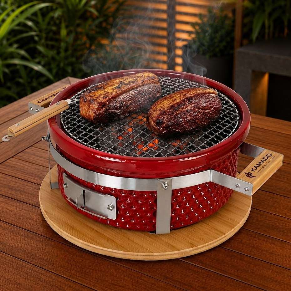 Churrasqueira Kamado Hibachi - Frete Grátis* - Pronta Entrega