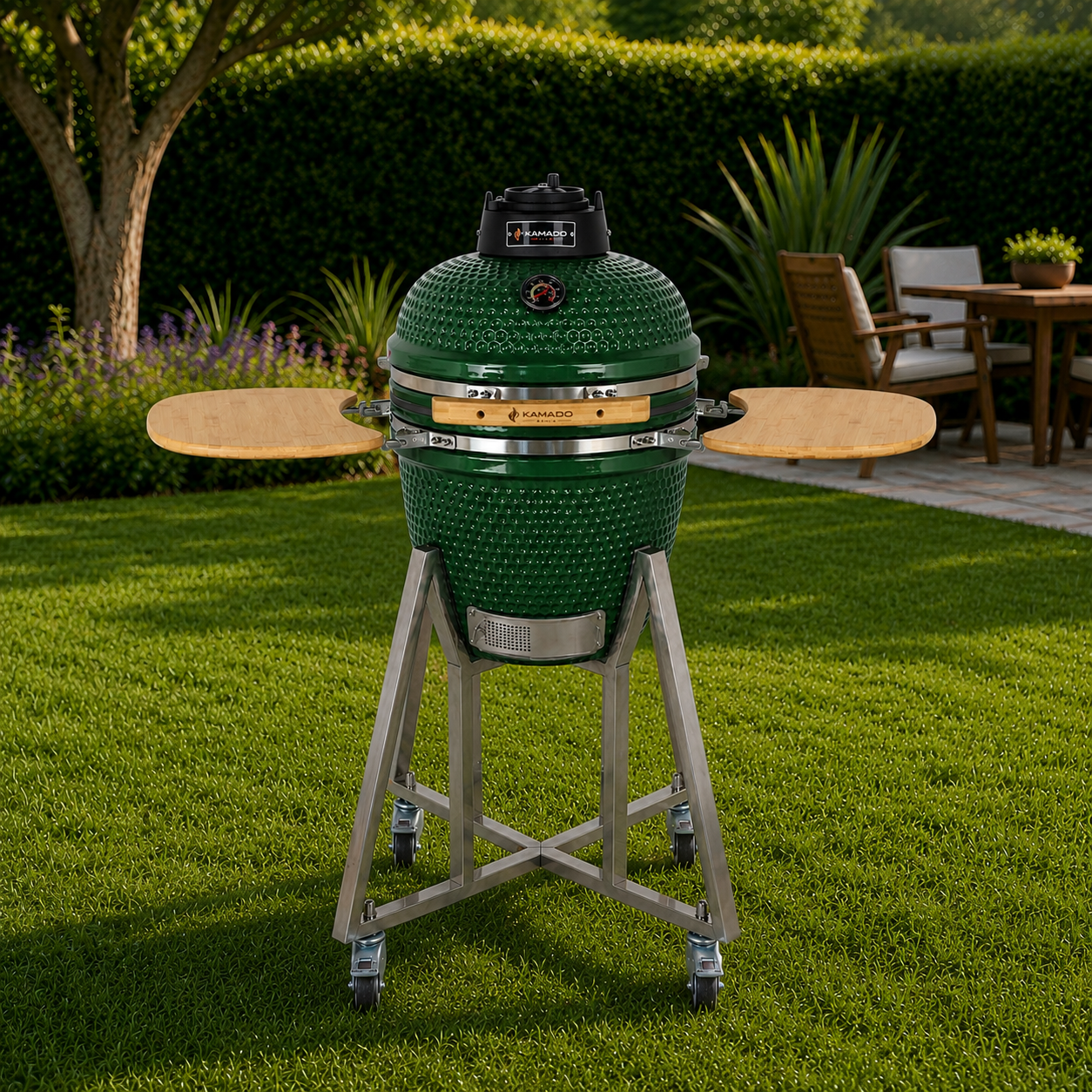 Churrasqueira Kamado Grill Média Verde