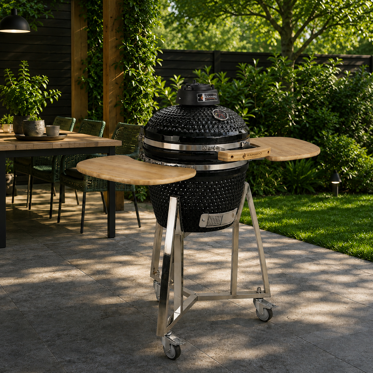 Churrasqueira Kamado Grill Pequena Preta