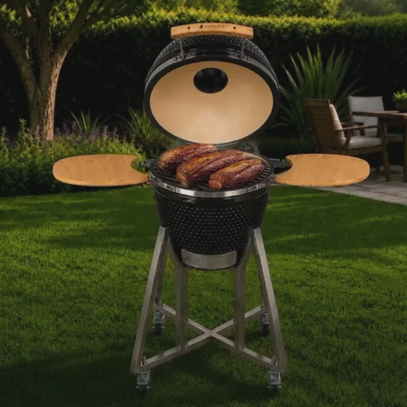 Churrasqueira Kamado Média 18 polegadas - Frete Grátis* - Pronta Entrega