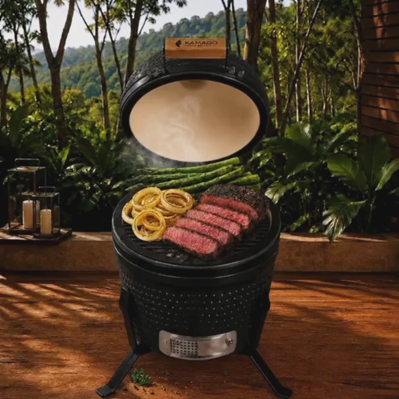 Churrasqueira Kamado Mini 13 polegadas - Frete Grátis* - Pronta Entrega