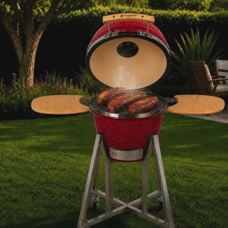 Churrasqueira Kamado Média 18 polegadas - Frete Grátis* - Pronta Entrega