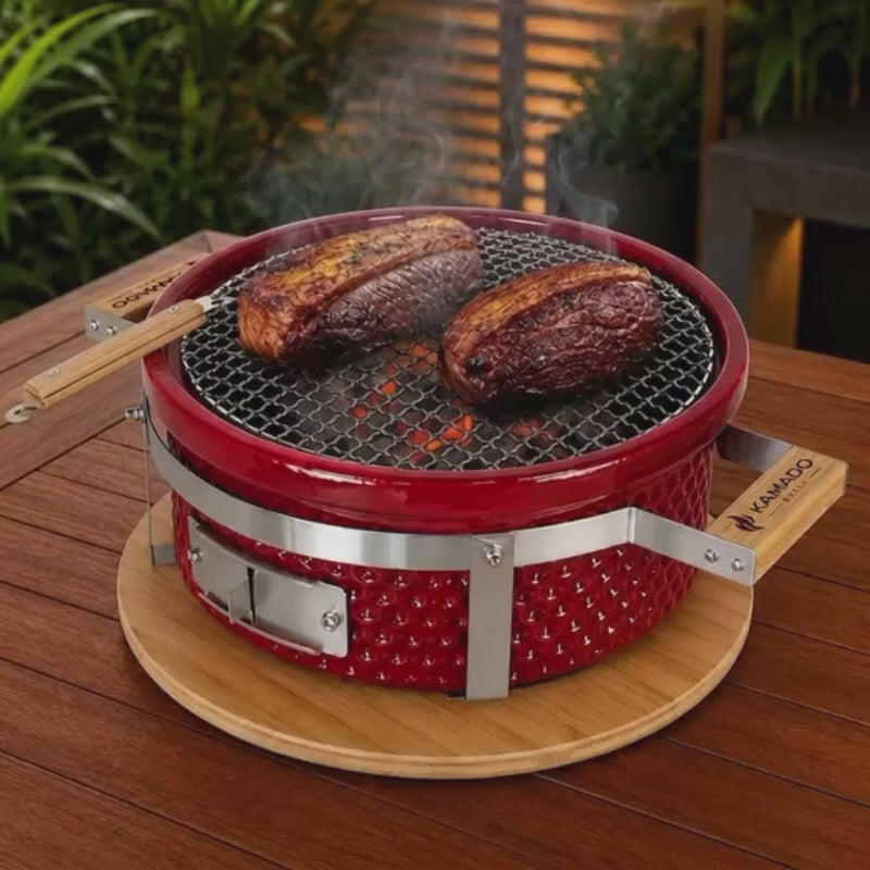 Churrasqueira Kamado Hibachi - Frete Grátis* - Pronta Entrega