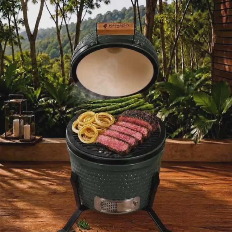 Churrasqueira Kamado Mini 13 polegadas - Frete Grátis* - Pronta Entrega