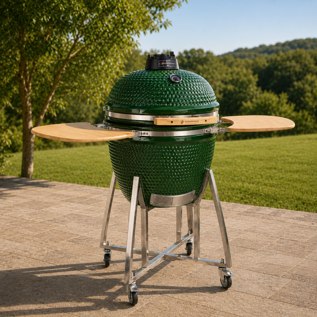 Churrasqueira Kamado Grill Super Verde