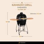 Churrasqueira Kamado Ultra 23.5"