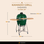 Churrasqueira Kamado Ultra 23.5"
