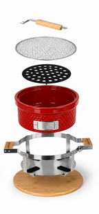 Churrasqueira Kamado Hibachi - Frete Grátis* - Pronta Entrega